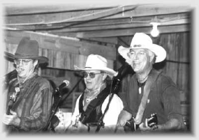 Jerry Jeff and Gary at Luckenbach Texas
